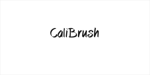 CaliBrush Logo