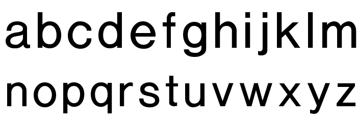 Caliban Font LOWERCASE