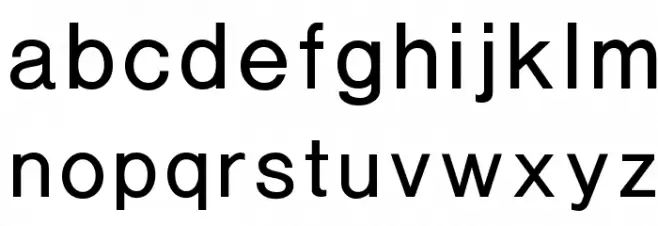 Caliban Font Litere mici