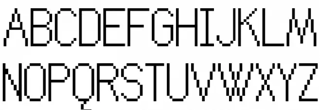 Calibration Gothic NBP Latin Schriftart Groß
