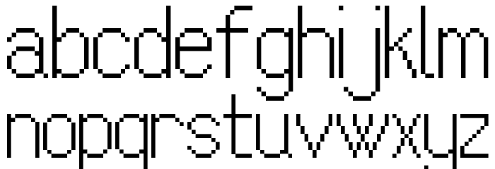 Calibration Gothic NBP Latin Font LOWERCASE