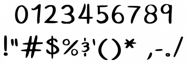 Calicos Cosmic Calzone Regular Font OTHER CHARS