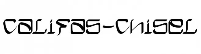 Califas-Chisel  Frei Schriftart Herunterladen