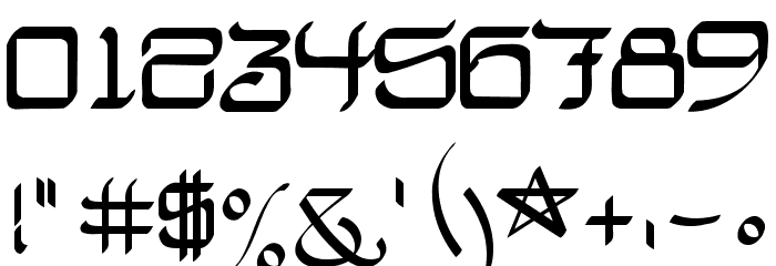 Califas-Chisel Font OTHER CHARS