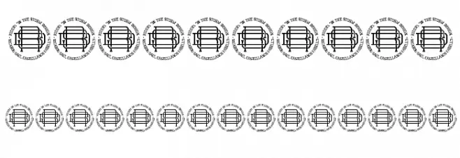 Califas Demo Font OTHER CHARS