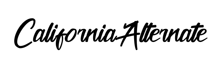 California Alternate  baixar fontes gratis