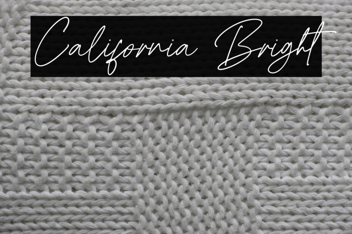 California Bright Example 2