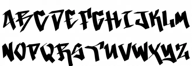 California Graffiti Demo Шрифта ВЕРХНИЙ