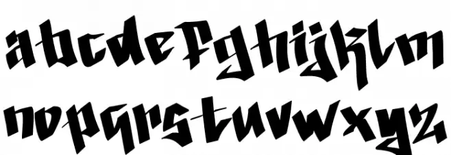 California Graffiti Demo Шрифта строчной