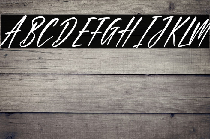 California Italic Example 1