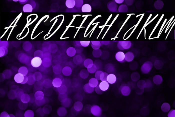 California Italic Example 3