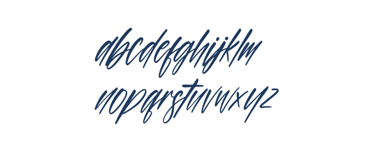 California Italic Lowercase