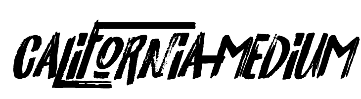 California-Medium Font