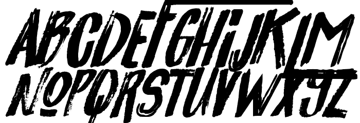 California-Medium Font LOWERCASE