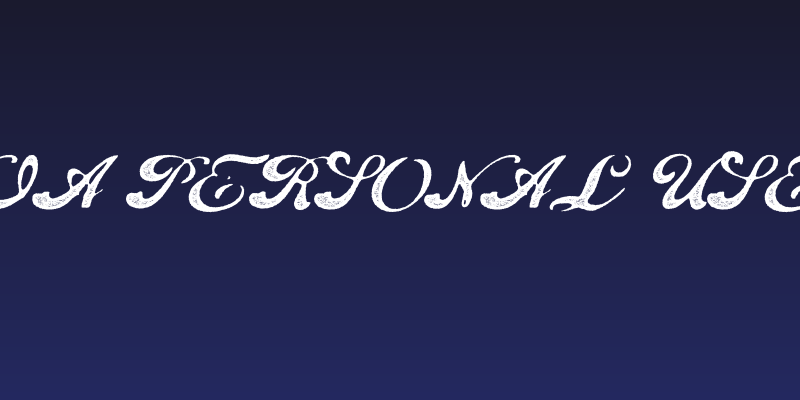 California Personal Use Regular Social Header