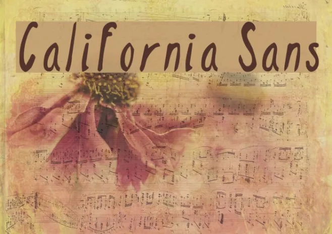 California Sans Example 2