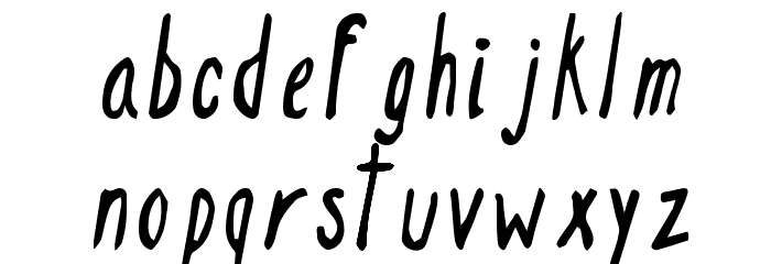 California Sans Font LOWERCASE