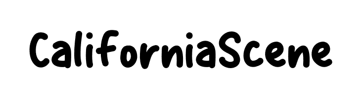 California Scene  Descarca Fonturi Gratis