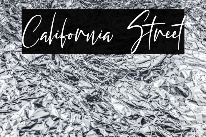 California Street Example 2