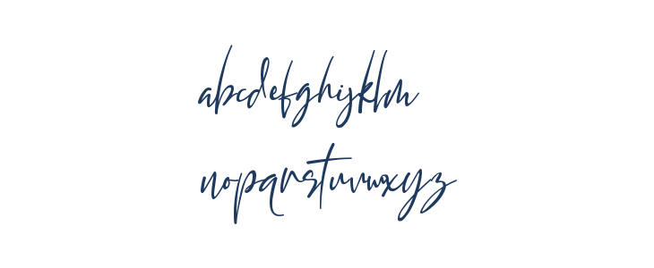 California Street Lowercase