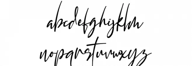 California Street Caratteri MINUSCOLO