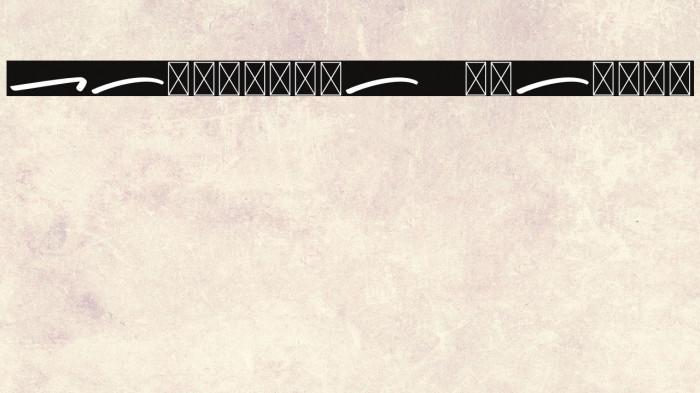 California Swashes Example 2