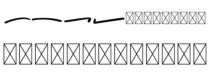 California Swashes Font LOWERCASE