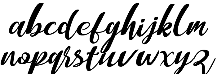 California Valley Font LOWERCASE