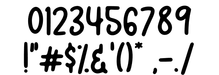 California Vibes Font OTHER CHARS