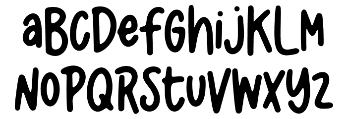 California Vibes Font LOWERCASE