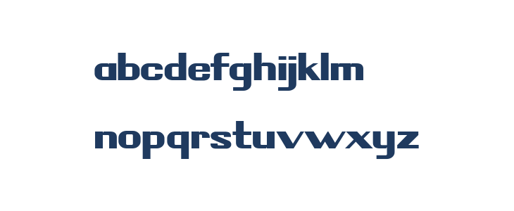 California Zephyr Lowercase