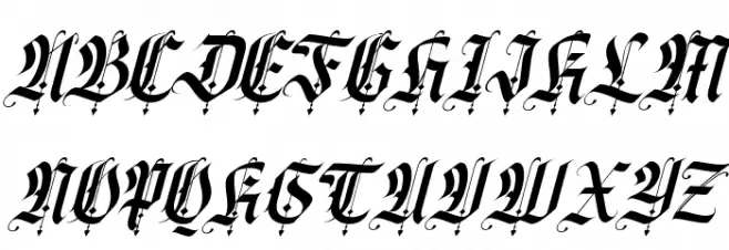 California sun Italic Schriftart Groß