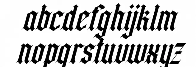 California sun Italic Fonte MINÚSCULAS