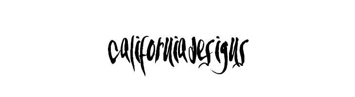 CaliforniaDesigns Шрифта