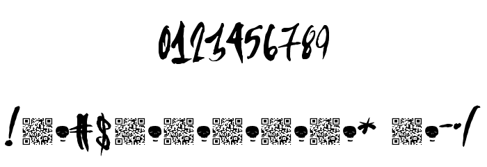 CaliforniaDesigns Font OTHER CHARS