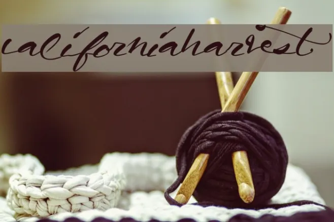 CaliforniaHarvest Example 3