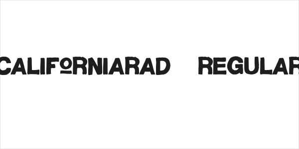 CaliforniaRad-Regular Logo