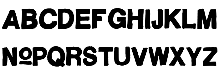 CaliforniaRad-Regular Font LOWERCASE