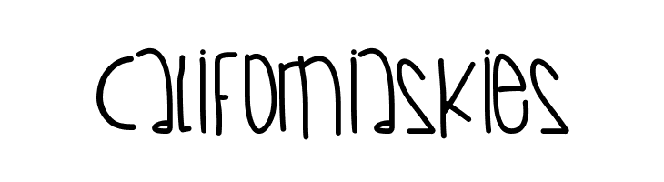 CaliforniaSkies Font