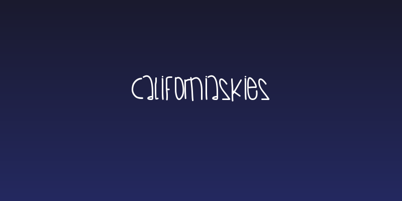 CaliforniaSkies Social Header
