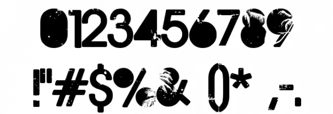 CaliforniabyDirt2 Font OTHER CHARS