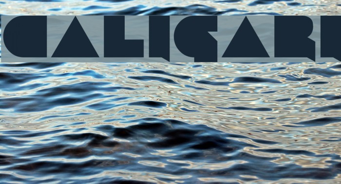 Caligari Font examples