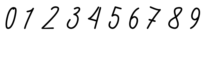 Caligendings Font OTHER CHARS