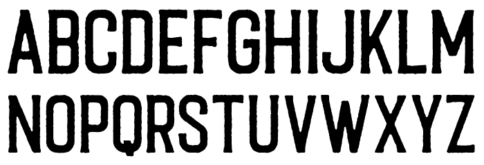 CaligorEdge Font LOWERCASE