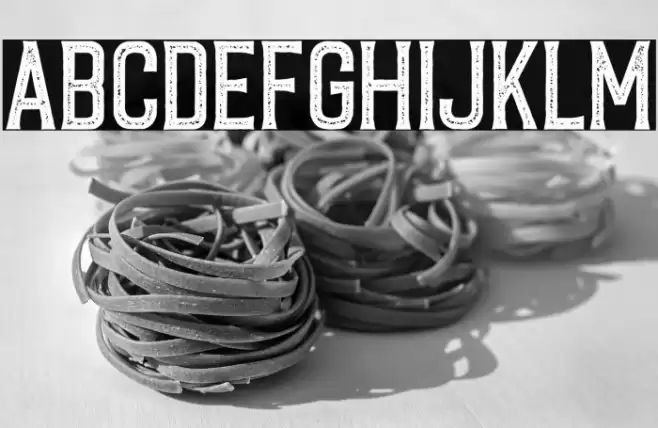 CaligorStamp Font examples