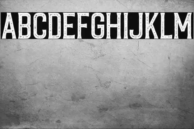 CaligorStamp Font examples