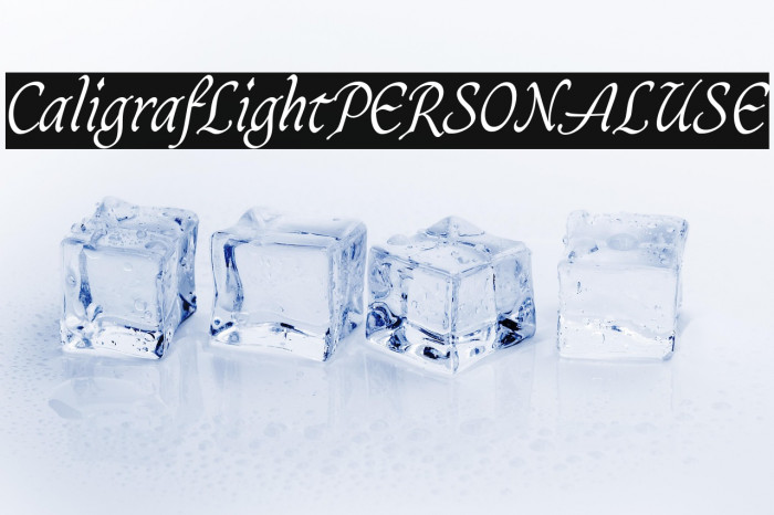 CaligrafLightPERSONALUSE Example 2