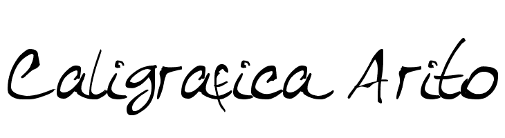 Caligrafica Arito Font
