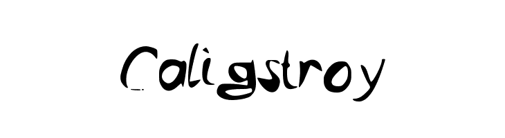 Caligstroy Font