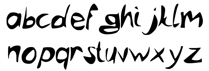 Caligstroy Font LOWERCASE